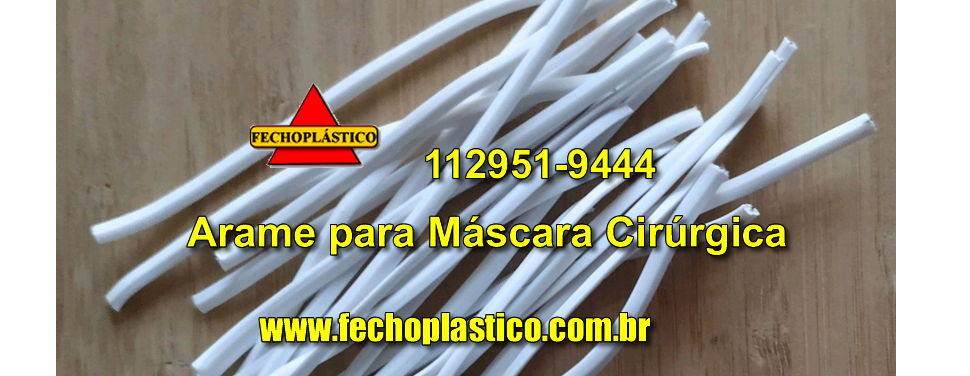 <p>Clip Nasal para Máscara Cirúrgica<u>;</u></p>