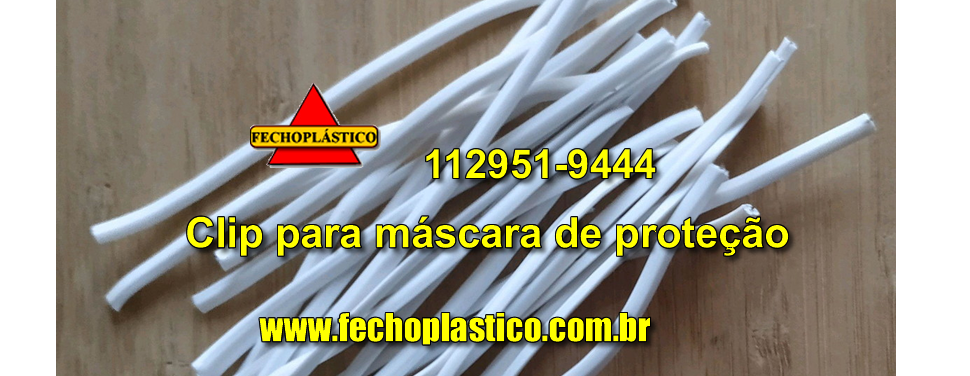 <p>Clip Nasal para máscara de proteção</p>