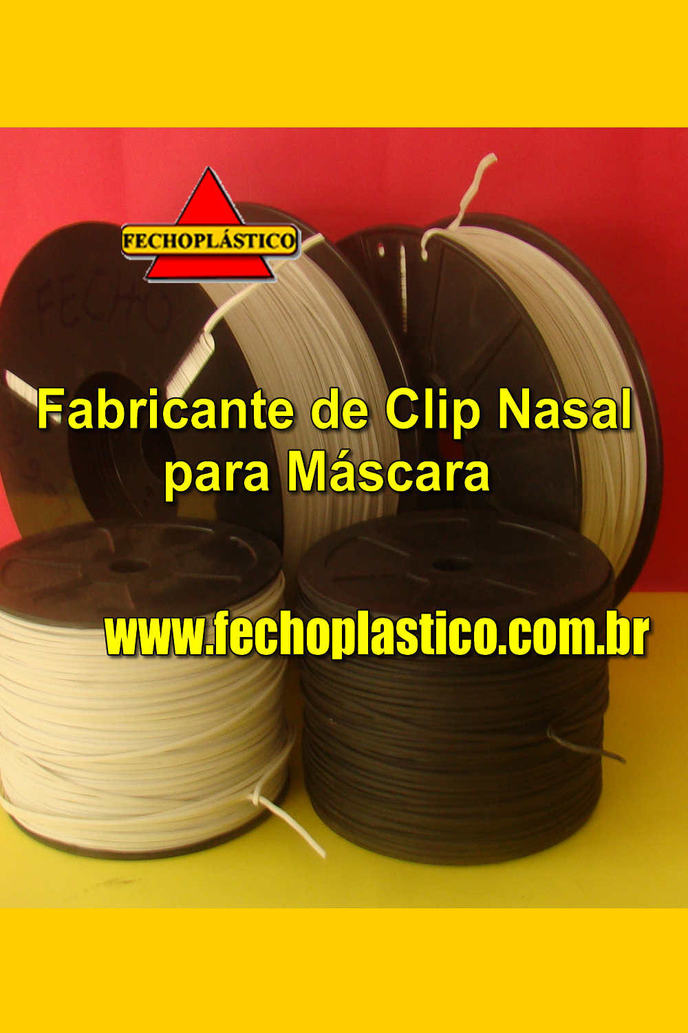 <p>Fabricante Clip nasal para máscara</p>