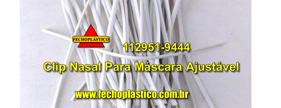 <p>Clip Nasal Para Máscara Ajustável</p>